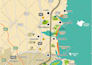 create real estate aerial maps with specific logo labels
