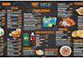 do price list, digital menu board,  and sales sheet design