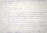 handwrite notes and letters
