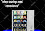 design vending machine  catalog, flyer design