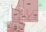 draw vector site plan or map illustration for real estate property