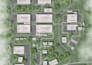 design site plan, subdivision layout with rendering