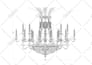 do classic furniture design and detailed furniture  drawing