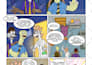 create a comic book or comic strip illustration