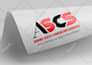 design clean creative business flyer, leaflet, logo