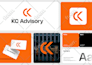 create minimalist business logo design, brand identity kit and brand guidelines