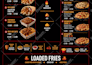 design amazing editable food restaurant menu