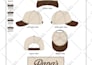 create hat tech packs and mockups for your headwear needs