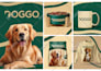 design brand logo, branding kit and brand identity