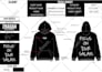 design hoodie and make tech pack