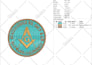 do  embroidery digitizing into dst and pes in 1 hour