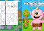 draw cozy bold and easy coloring book illustrations for KDP