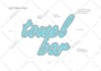 make a 3d realistic signs letters on the wall office mockup