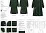 create a factory ready fashion tech pack, clothing tech pack and technical flats