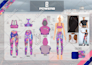 do fashion design and techpack lingerie, activewear ,seamless pattern