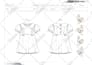 create  garment tech pack for menswear and womenswear