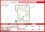 design fire emergency evacuation plan, exit plan, safety plan
