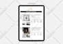 design a photography pricing guide, price list, menu design