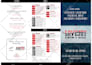 design one pager, bifold, trifold marketing brochure