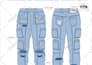 design streetwear style for clothing brand merch jeans, jorts or cargo pants