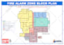 create zone or fire alarm block plan for your building