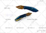 do a custom knife model for product manufacturing by rhino