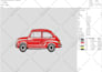 do embroidery digitize logo into dst, pes file in 1 hour