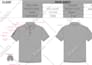 design and create a polo shirt with tech pack