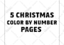 custom color by number book