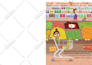 create playful children book illustration