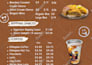 design menu card, food menu, restaurant menu, modern menu