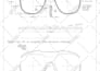 do eyewear 3d and cad technical drawing