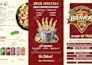 make restaurant menu and price list design