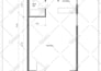 do 2d cad drawing, floor plan with measurement