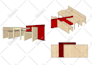 draft your furniture designs to 3d and 2d technical drawings