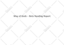 thoroughly beta read your horror, scifi, mystery, or fantasy manuscript