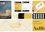 do custom minimalist logo design and full brand identity kit