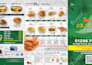 design restaurant food menu and poster