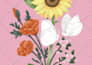 draw an animal and botanical illustration