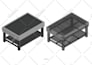 draw furniture design to autocad technical drawing mechanical drawing