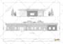 design 2d detailed elevation interior and exterior
