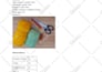 write crochet or knitting pattern
