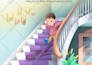 do magical and cute storybook illustration for ages 3 to 8