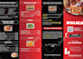 design an eye catching food menu, restaurants, cafe menu etc