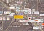 create real estate aerial maps with specific logo labels