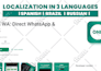 do aso, app or game localization in up to 7 languages