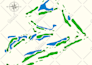 polygon style golf course map