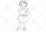 draw children storybook illustration