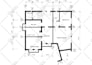architectural floor plan design and house floor plan design drawn in cad