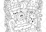 create wonderful hand drawn doodle illustrations